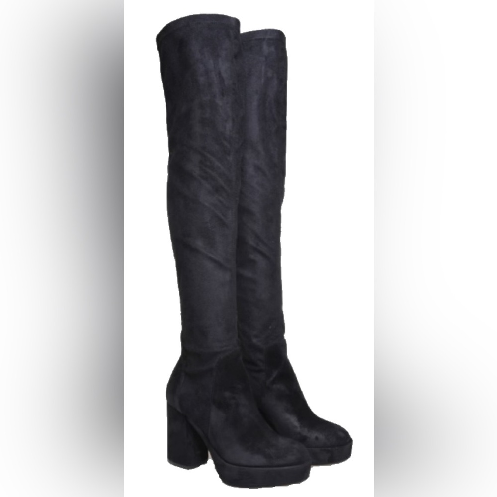Janet & Janet / Over the Knee Black Suede Boots / 6.5 US / Worn only once